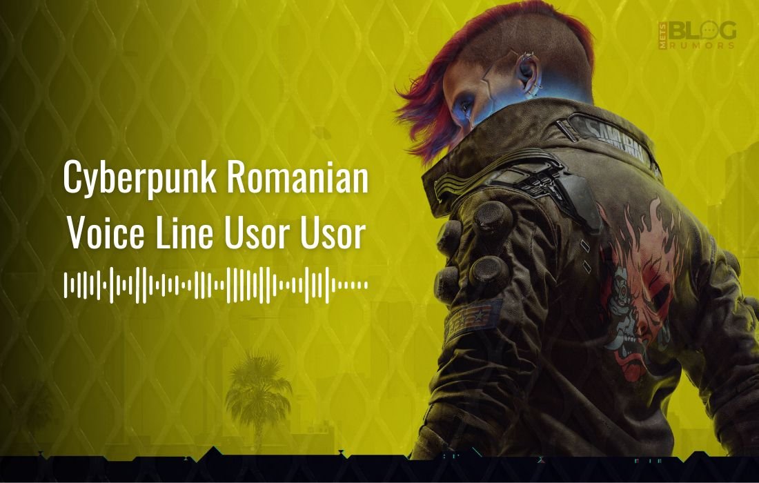 Cyberpunk Romanian Voice Line Usor Usor